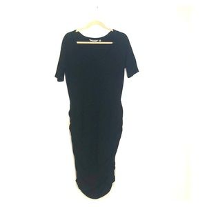 Athleta Seeker Tee Dress in Black